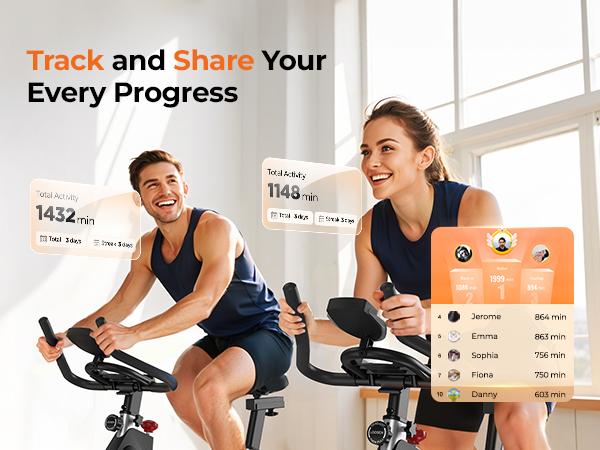 YOSUDA Water Rowing Machine for Home Use, Bluetooth App Compatible, Extra-Long Rail for Taller Athletes, Comfortable Seat