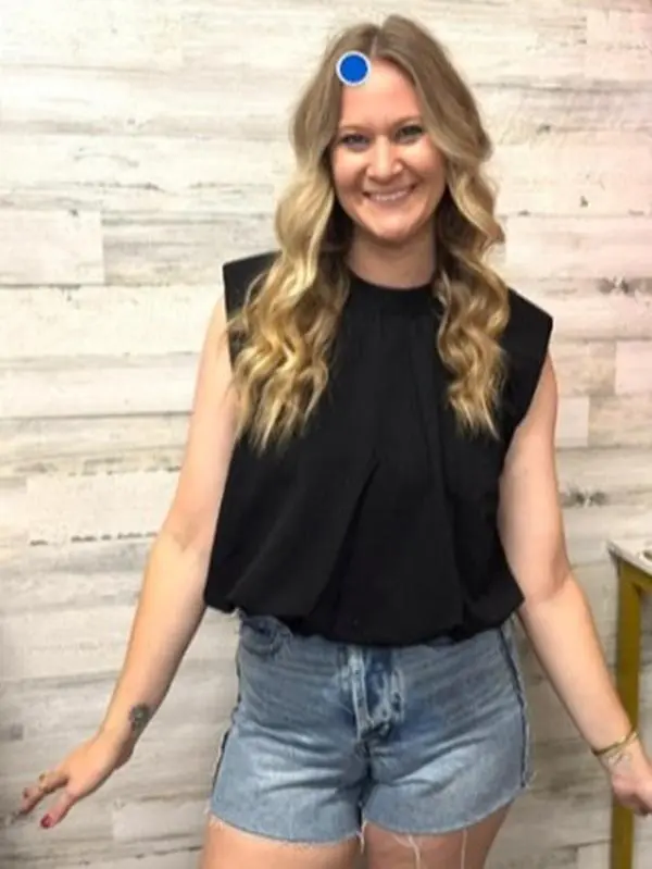 Black bubble top