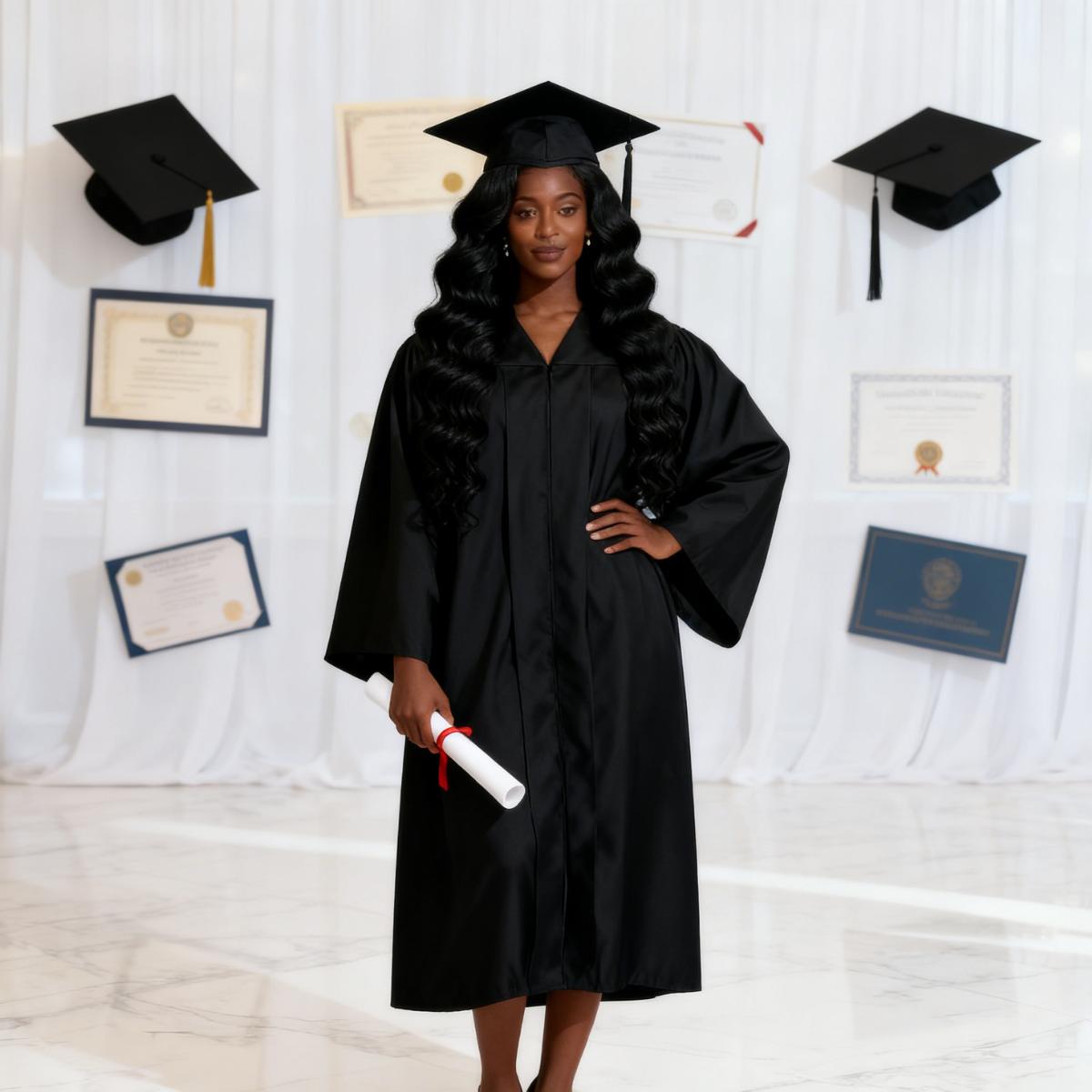 [30inch=$86] 5x5 Glueless Wig Body Wave 100% Human Hair Wigs Wear and Go Wigs Natural Black, 5x5 Pre-Cut HD Lace Closure Wig Pre-Plucked Hairline, Affordable Human Hair Wigs For Black Women