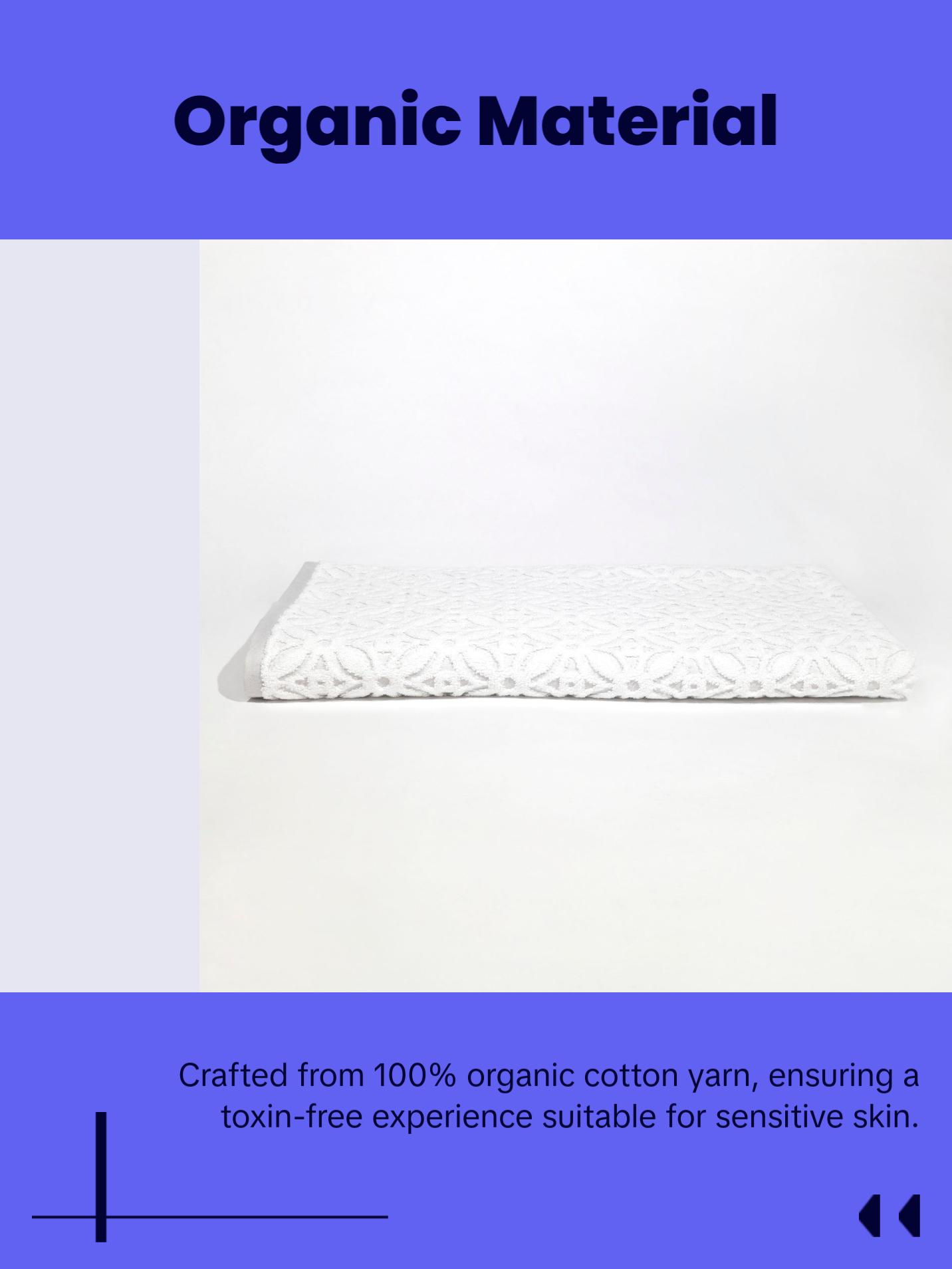 Prague™ 100% Organic Bath Sheet