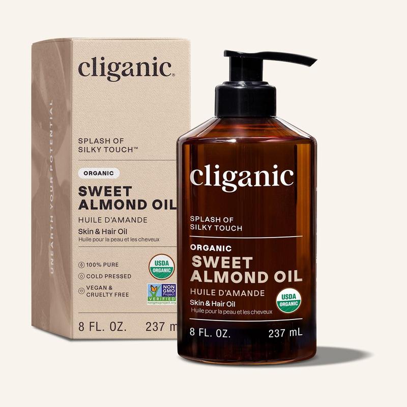 Vegan Organic Almond Oil with Comforting Aroma