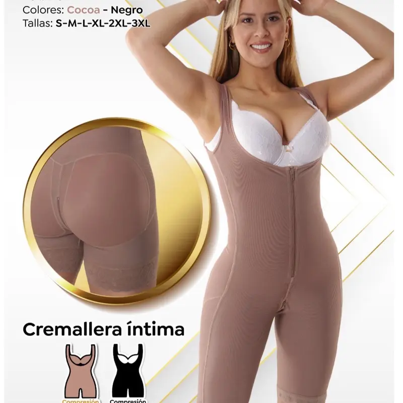 Ref B02 faja pesquera tipo chaleco cremallera  íntima