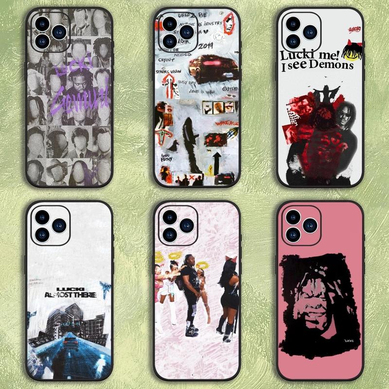 Lucki Rapper Gemini! Phone Case For iphone17 Pro Max Air 16 15 14 13 12 ...