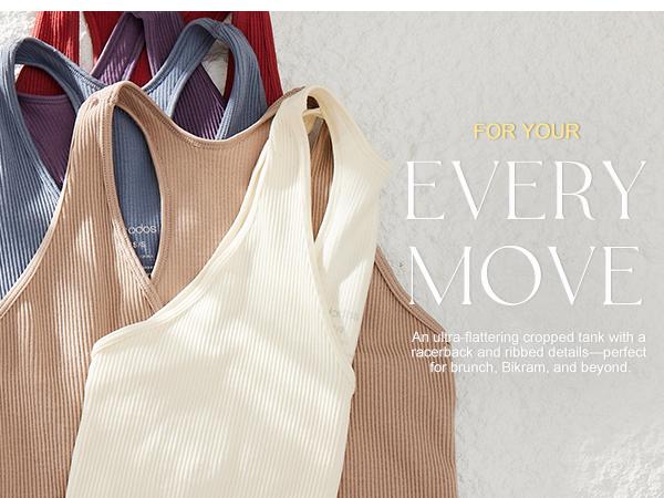 ODODOS 3-Pack Seamless Racerback Crop Tank for Women Ribbed Knit Soft Crop Tops