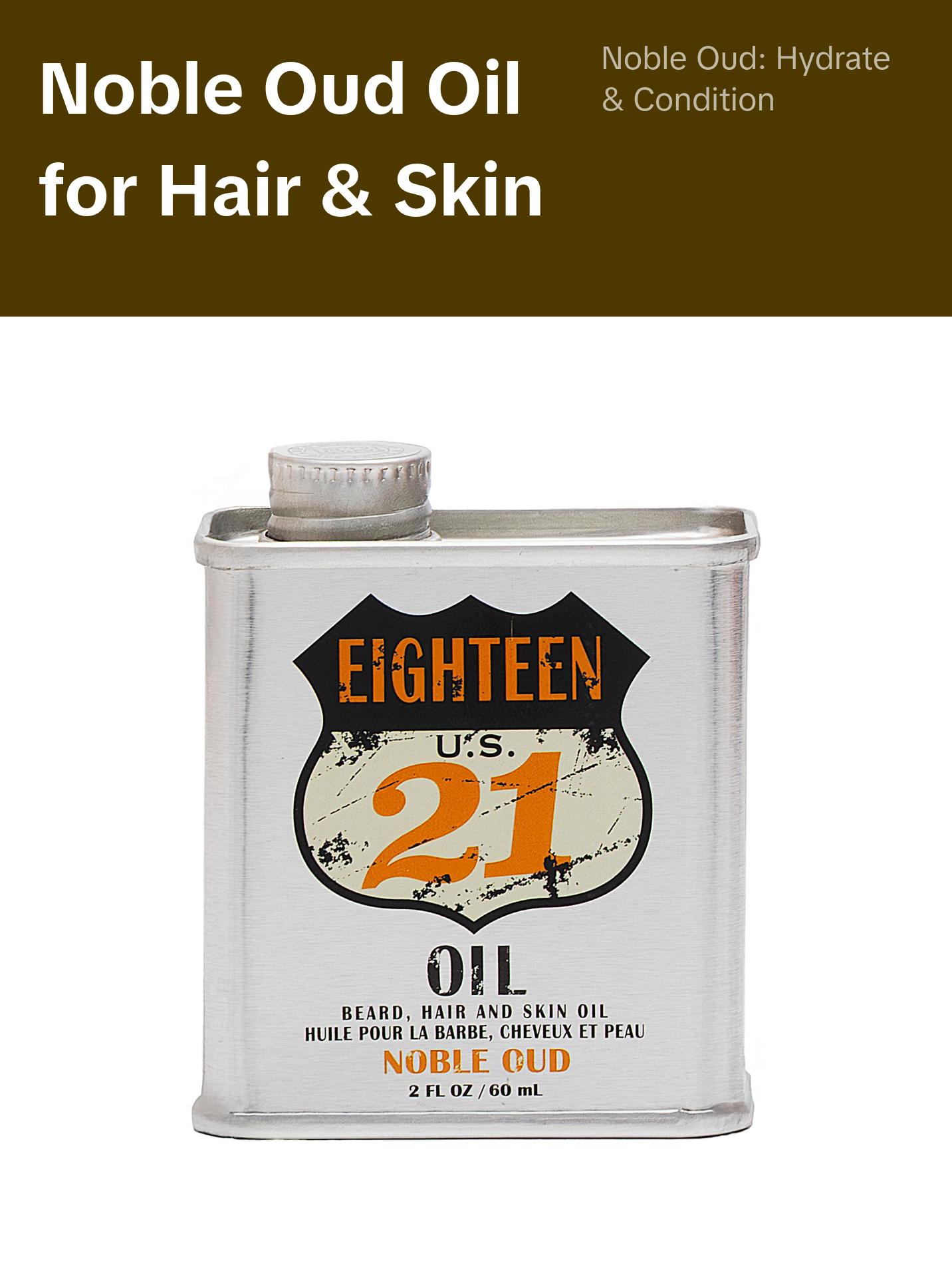 Noble Oud Beard, Hair and Skin Oil