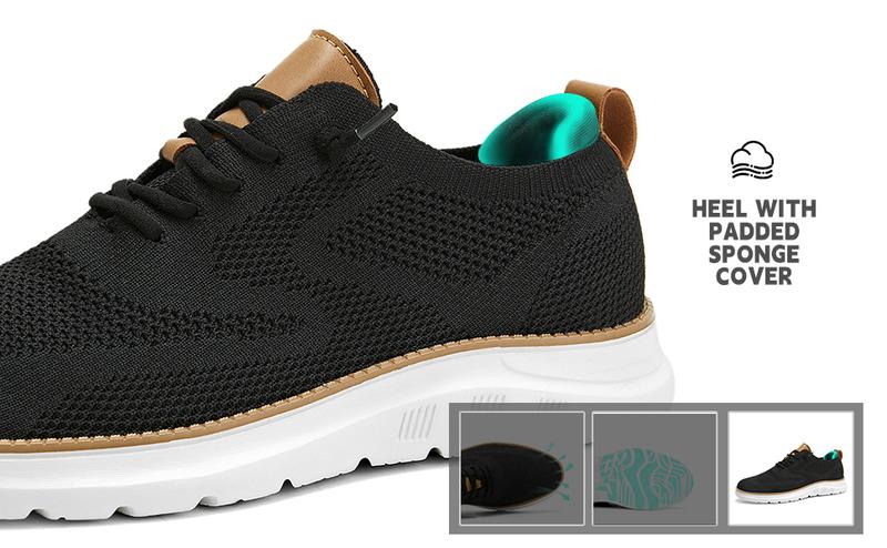 Mens Casual Dress Oxfords Shoes Fashion Mesh Business Walking Work Slip on Sneakers Comfortable Lightweight Soft Sole Red Boy Running