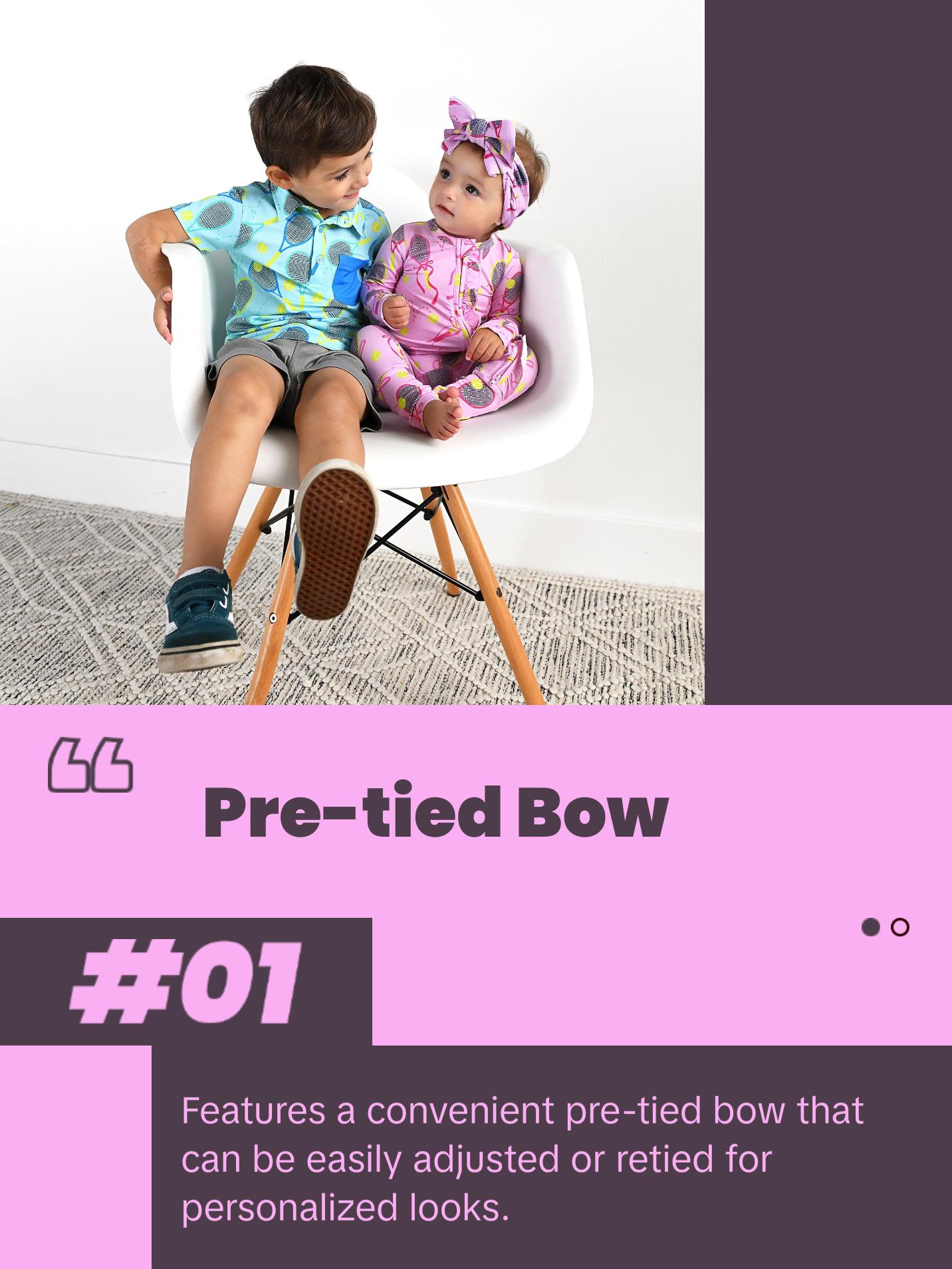 Serena Pink Tennis HEADWRAP