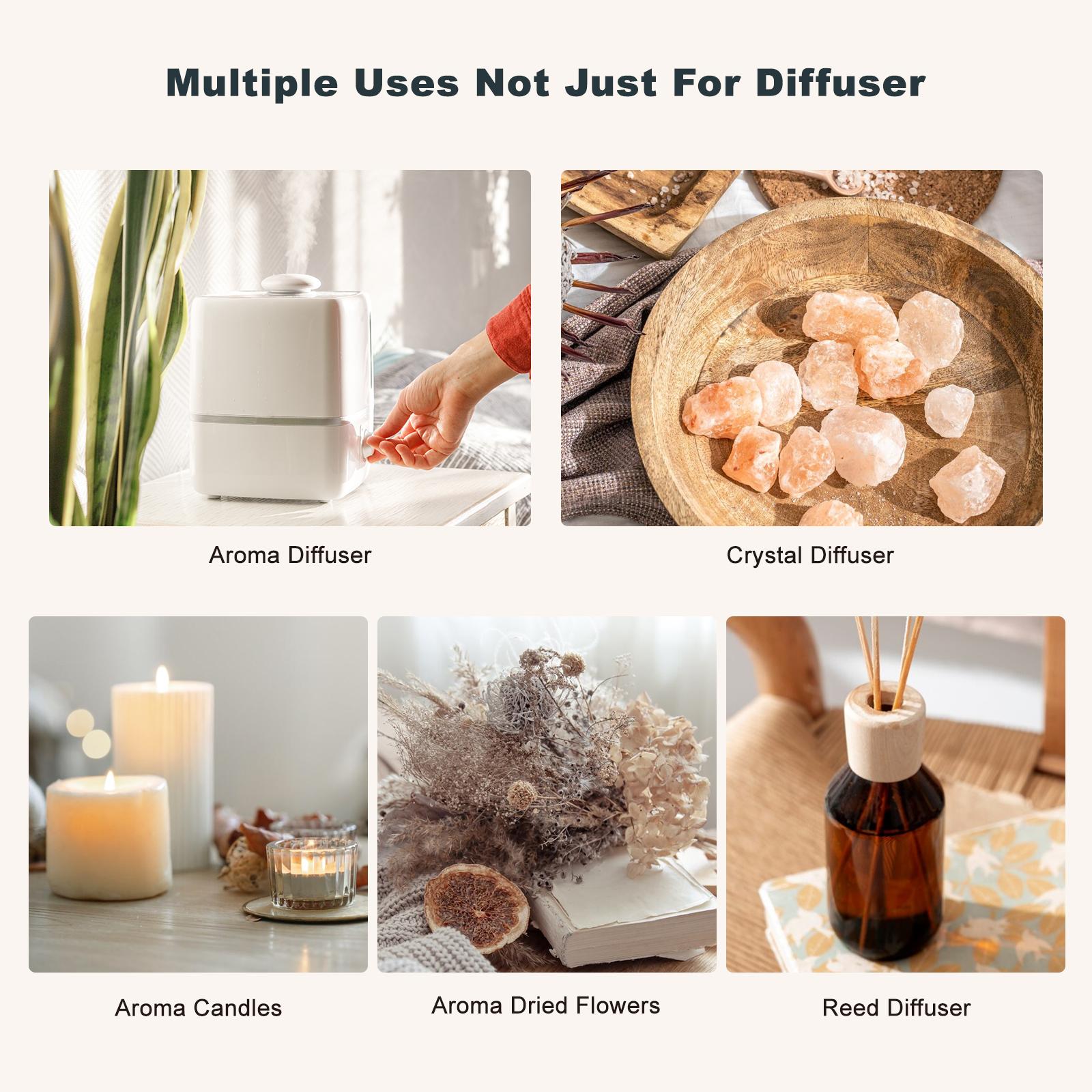 MAYJAM 100ML Glass Bottle Essential Oil, Scented Oils for Airfreshener, Home Fragrance, Perfume, Household, house smell good products, Scent Gift