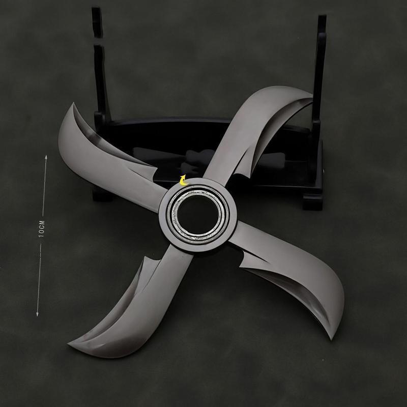 Spinner Fidget Toy for Stress Relief & Focus - Hand Exercise Gadget for Anxiety, ADHD, and Relaxation - Fun Star Shape Design