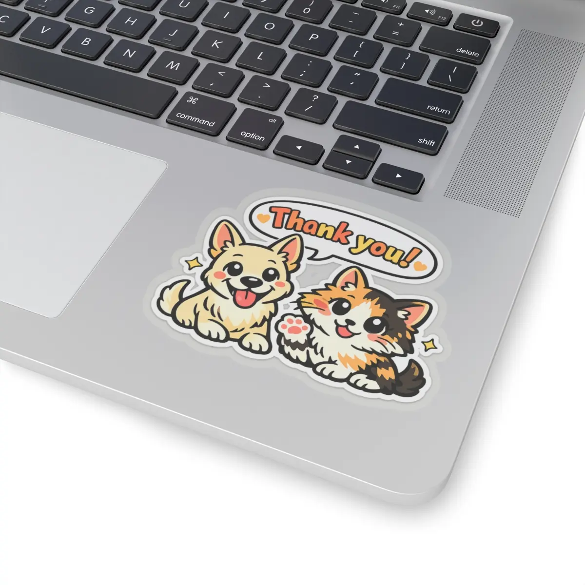 Playful Gratitude Lucy Puppy & Molly Kitty Kiss-Cut Stickers - Adorable Pups Puppy/Kitty Fun DIY Crafts Stickers, Adhesive Vinyl Decal for Scrapbooking & Stamping