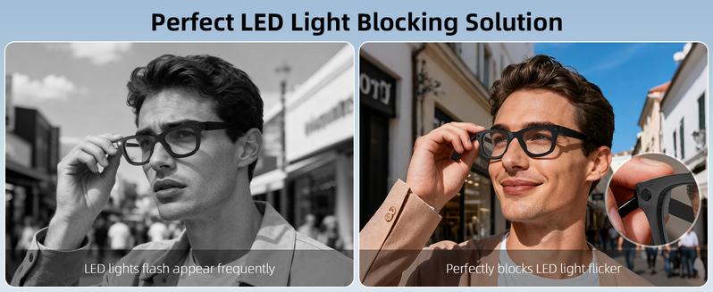 LED Light Blocking Stickers Compatible with Ray Ban Meta Wayfarer/Skyler/Headliner and Oakley Meta HSTN Smart AI Glasses Accessories, Low-Tack Restickable Blackout Light Covers Sticker(12-20-24Pcs)