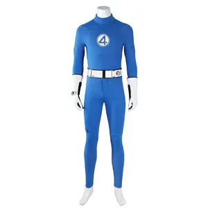 ECOSLAND Mens Reed Richards Costume Outfit Halloween Mister Fantastic Costume