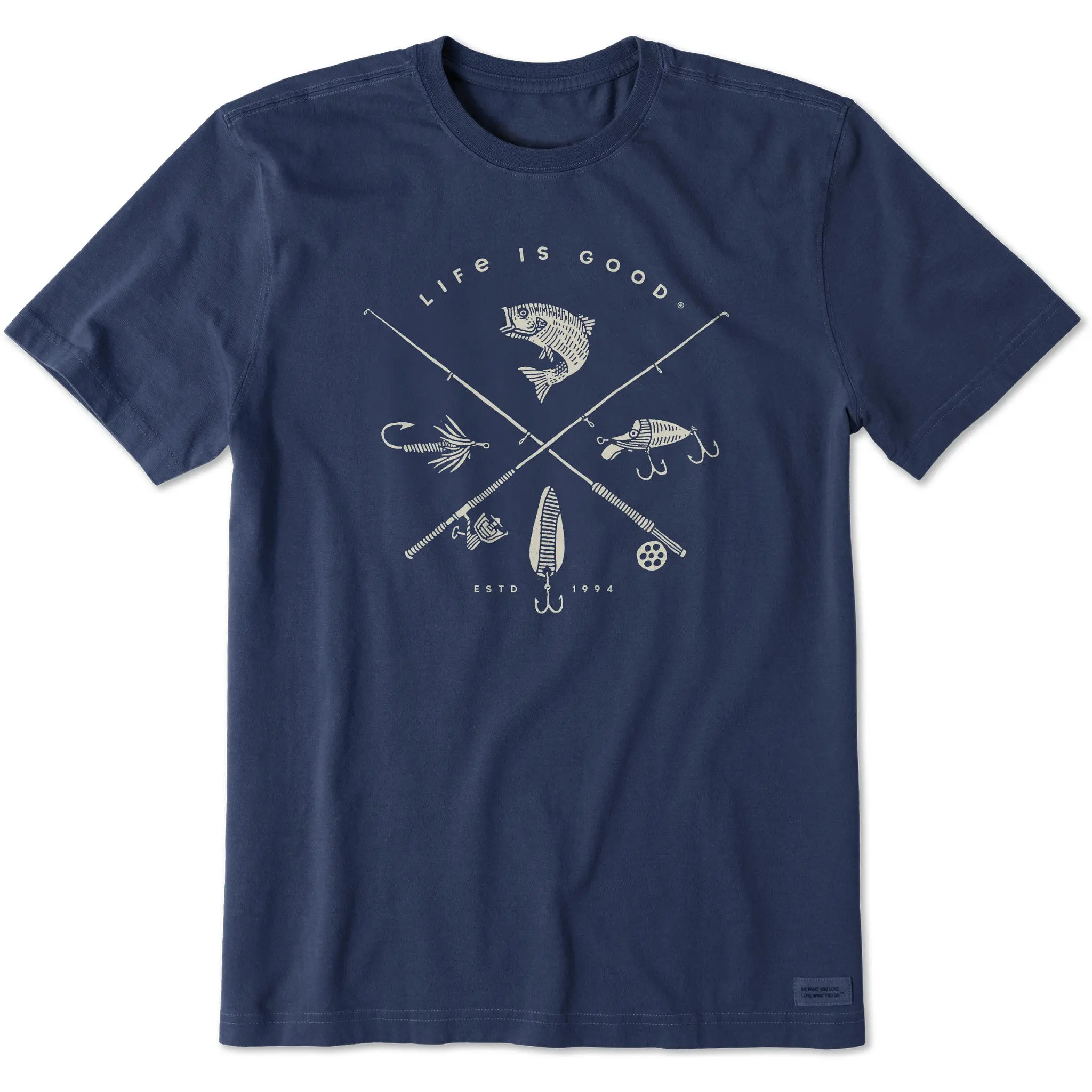 Men's Freshwater Fish Short Sleeve Crusher-LITE Tee