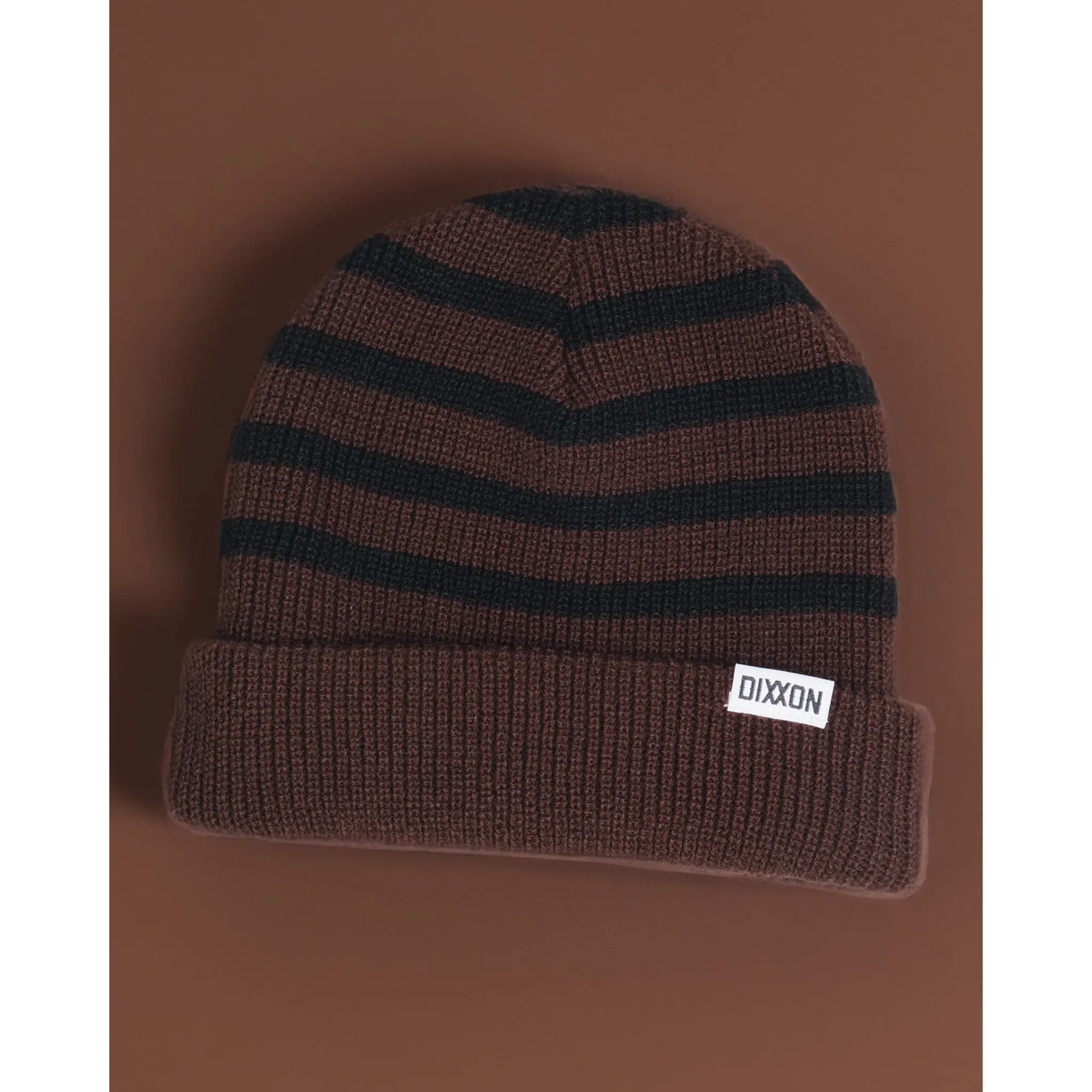 Dock Beanie - Brown Striped