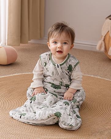 Yoofoss Bamboo Baby Newborn Sleep Sack Wearable Blanket, Cotton Infant Toddler Sleeping Bag 2-Way Zipper Supersoft Quilted Sleepbag Comfort TOG 1.0  Mother's Day Gifts