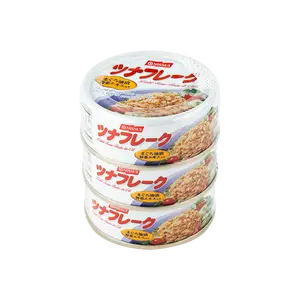 NISSUI Japanese Oil-Packed Tuna Can - 3 Pack (240g) - High Protein, Ready for Salads, Sandwiches, Sushi