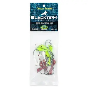 BlacktipH Double-Barbed Jig Head Bundle