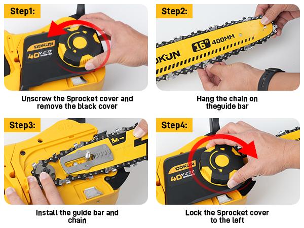 16-Inch Brushless Cordless Chainsaw, 40V (2 x 20V MAX) Battery Chain Saw Compatible DW Battery,Ideal for Wood/Tree Cutting, Pruning,(Tool Only), Mini Electric Handheld Chainsaw professional chainsaw ms 201c brazed diamond saw blade Reciprocating with 16-Inch Brushless Cordless Chainsaw, 40V (2 x 20V MAX) Battery Chain Saw Compatible DW Battery,Ideal for Wood/Tree Cutting, Pruning,(Tool Only), Mini Electric Handheld Chainsaw professional chainsaw ms 201c brazed diamond saw blade Reciprocating with