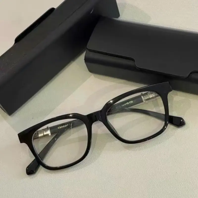 Square Eyeglasses Frame – Black & White Full-Rim Design | Unisex Fashion Accessory for Daily Wear or Gift Hot 2026