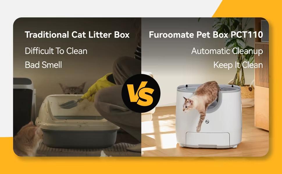 【Fan seckill price 】 Self-Cleaning Litter Box - Open-Top Automatic Cat Litter Box with Odor Control, Safety Features, and Easy Maintenance 【Fan seckill price 】 Self-Cleaning Litter Box - Open-Top Automatic Cat Litter Box with Odor Control, Safety Features, and Easy Maintenance