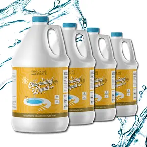 Shock Me Chlorinating Liquid -  Pool Shock - Reliable Cleaning Treatment - 4 Gallons