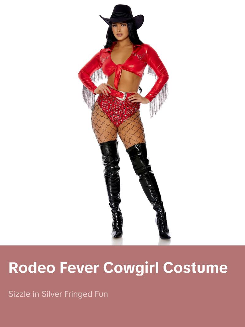 Rodeo Fever Sexy Cowgirl Costume