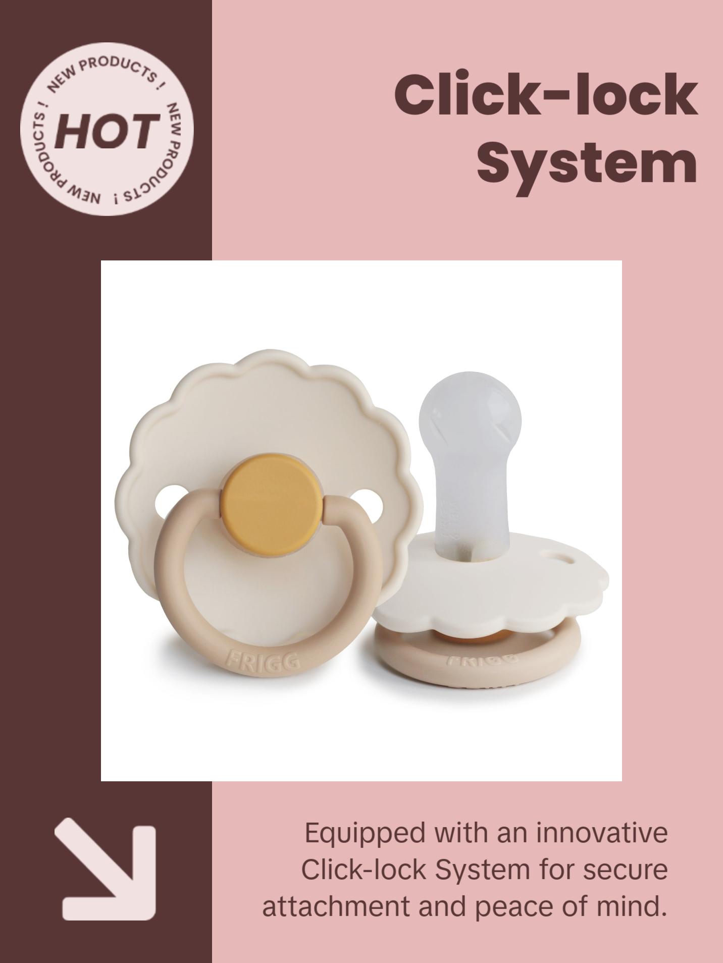 FRIGG Daisy Silicone Pacifier 2-Pack | Limited Edition