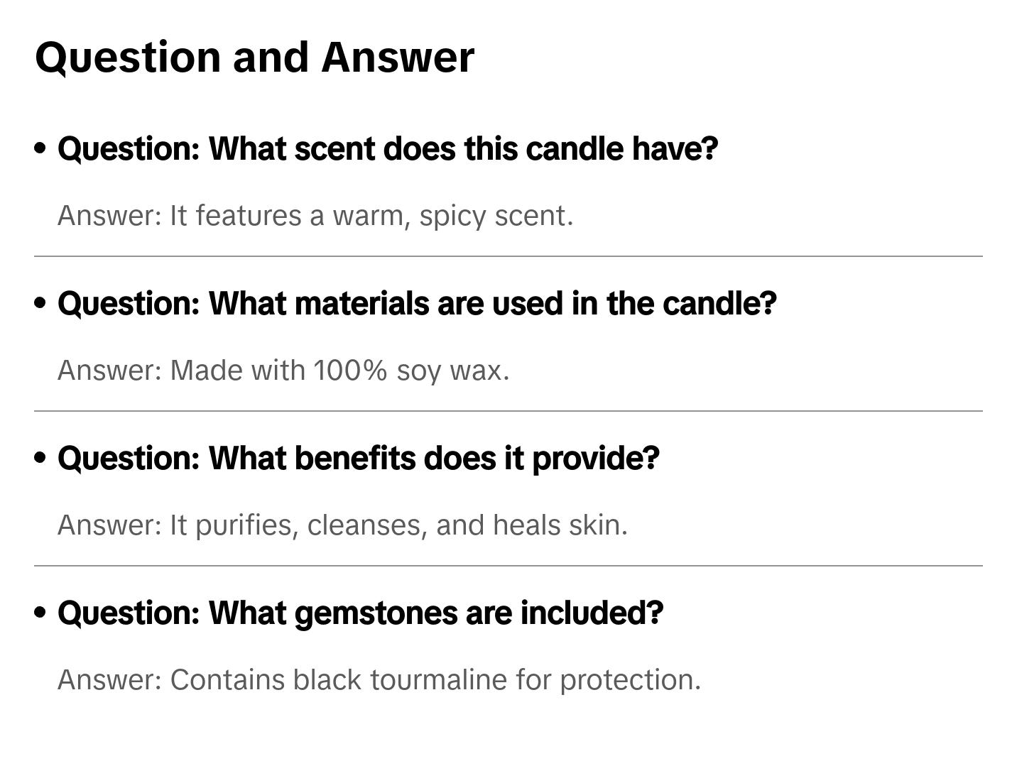 Anubis Ritual Soy Candle with Botanicals & Black Tourmaline