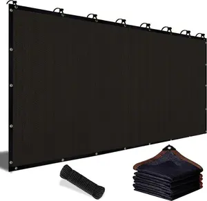 90% Blackout Cloth (Black) - 10 x 13ft UV-Resistant Mesh Shade Net with Reinforced Rivets,Heavy Duty,Tear & Fade Resistant,Suitable for  Easter Outdoor Party/Outdoor Adventures / Camping / Garden / Patio / Greenhouse