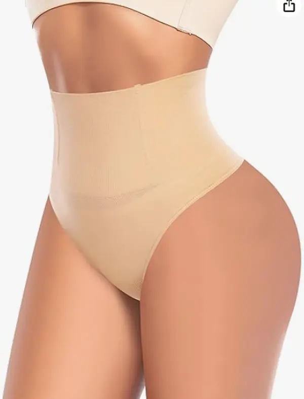 Women's High-Waisted Seamless Shapewear Panties - Modest Tummy Control Girdle, Comfortable Compression for Everyday Wear, Style