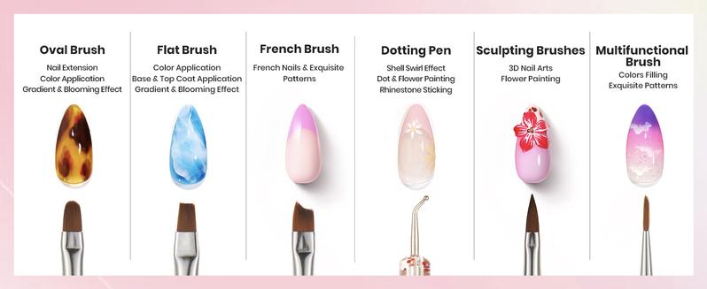 Beetles 31pcs Nail Art Brushes, Nail Dotting Tools, Nail Drawing Pens, Nail Dust Brush, Striping Nail Art Liner Brushes, Nail Art Pens with Nail Brush Holder All in One for Starter Nail Art Design Manicure Cutics   Easter'sGift