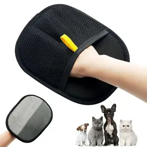 Reusable Pet Hair Remover Glove for Dog & Cat Shedding | Magic Electrostatic Cleaning Mitt for Furniture Couch Carpet & Clothing | Professional Home Grooming Tool & Furniture Protector