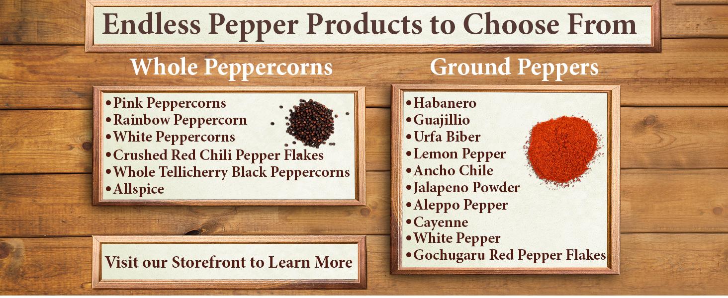 The Spice Way Premium Habanero Ground Pepper - 100% Pure Habanero Flakes - Delightfully Spicy Flavor for Sauces, Dips, and More