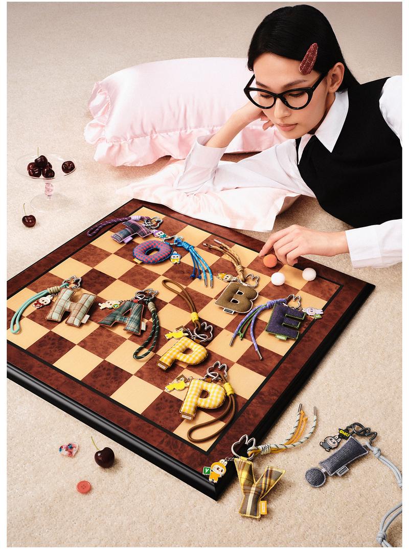 POP MART THE MONSTERS Pin for Love Series- Letter Pendant Blind Box (A-M)