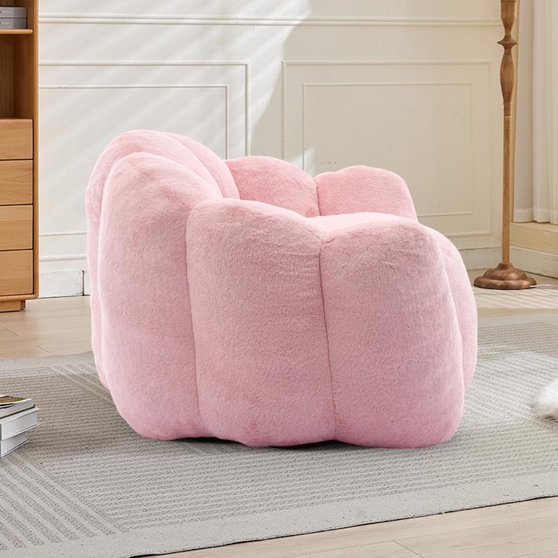 Cat's Paw Type Compression Sofa Adult Bean Bag with Pull Ring Easy Movement No Installation Needed Versatile for Living Room & Bedroom Durable Relaxation Seat