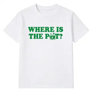 Where is the Pot Baby Tee, Funny St. Patrick_s Day Shirt, Irish Shirt, St. Paddy_s Day Drinking Shirt, Lucky Day Shirt,Drinking Shamrock Tee