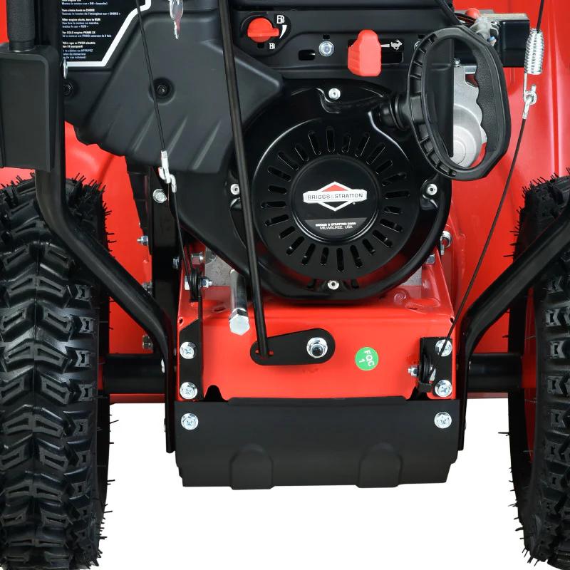 PowerSmart Gas Snow Blower, 26" 208cc B&S Engine with Electric Starter, Handle Warmer, Self-Propelled, One-Handed Operation, 2-Stage Snow Blowers(HB7109B)