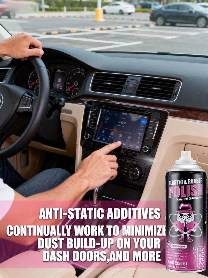 The secret to a like-new car interior is a fresh fragrance and a non-greasy, elegant shine.