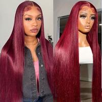 13X6 99J# Burgundy Straight