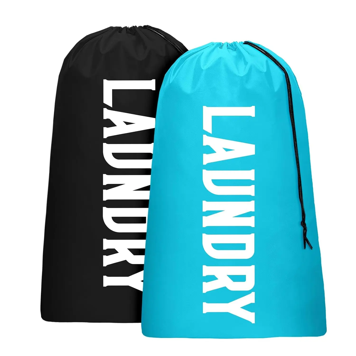 2 Pack XL Laundry Bag, Machine Washable Garment Bag for Washing Machine, Dirty Clothes Organizer, Large Enough to Hold 4 Loads of Laundry, 24" x 36", Drawstring, Washing Machine Bag
