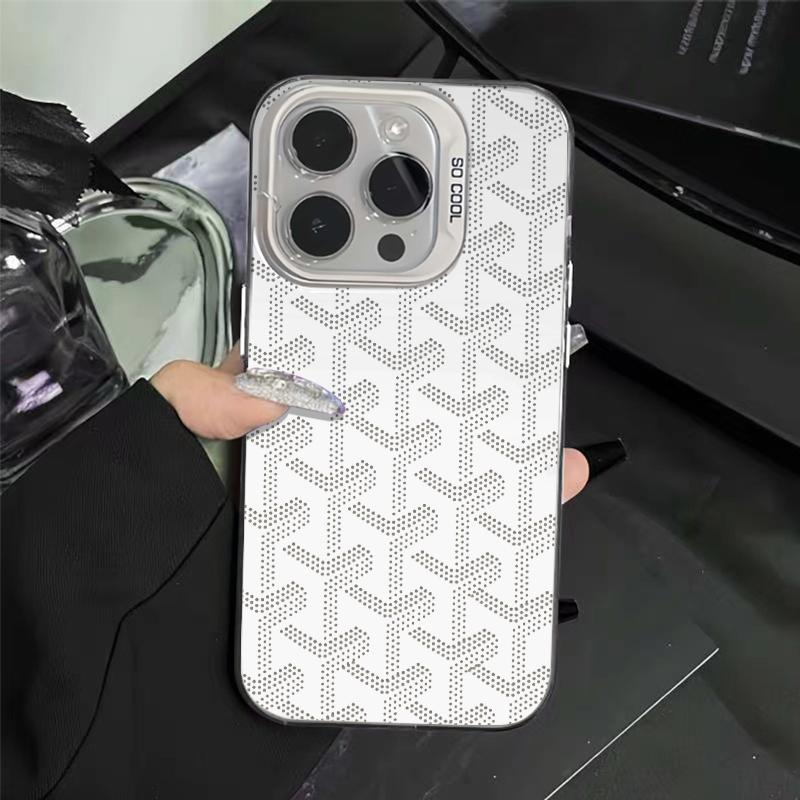 Classic Cube Printing Phone Case for iPhone 17 16 15 14 13 12 11 anti drop phone protective case