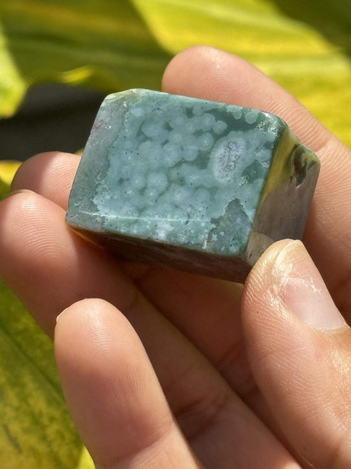 Moss Agate Crystal Free Forms