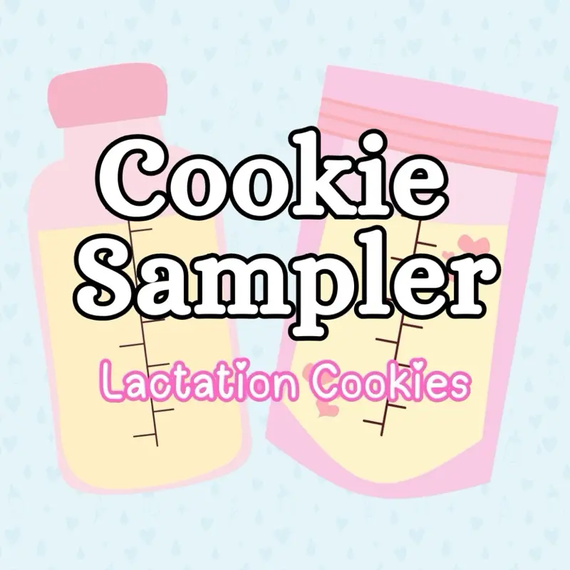 Ginger's Lactation Cookie Sampler - 8 Assorted Baked Snack Lactation Cookies - NEW