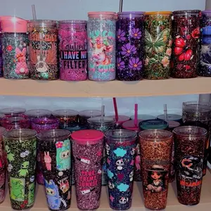 Pre-Made Snow Globe Cups