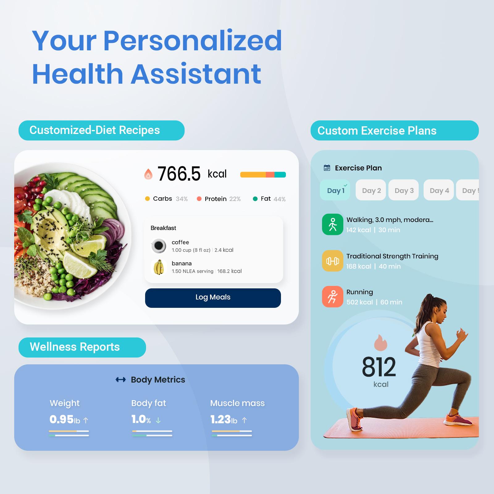 Etekcity Food Nutrition Scale & Body Weight Scale Bundle Healthcare Fitness Accurate Weighing Vesync App, Bundle Set Etekcity Food Nutrition Scale & Body Weight Scale Bundle Healthcare Fitness Accurate Weighing Vesync App, Bundle Set