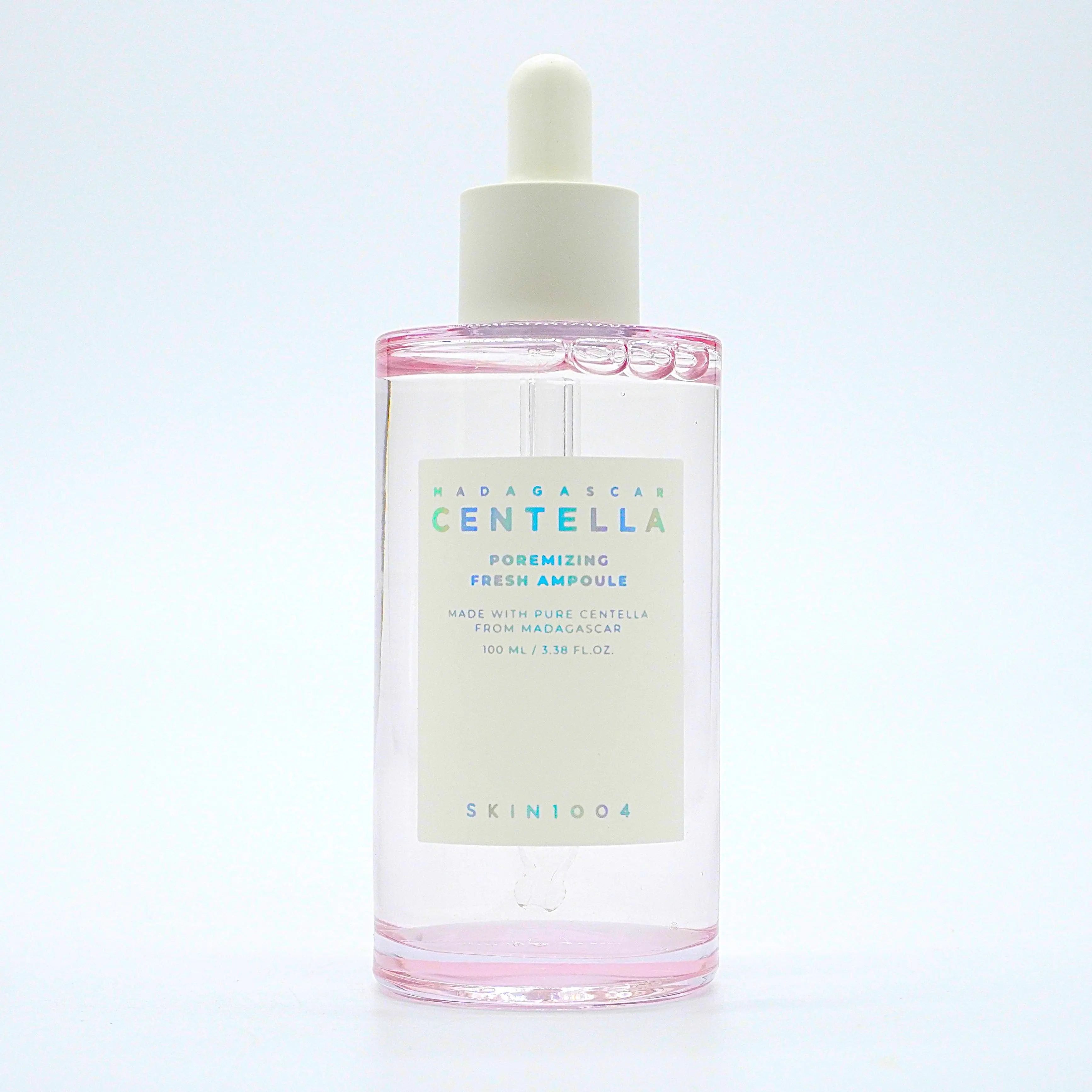 SKIN1004 Madagascar Centella Poremizing Fresh Ampoule - 100ml Hyaluronic Lightweight Gentle Daily Serum with Centella Asiatica Extract, Pore Minimizer for Sensitive Skin, Boosts Radiant, Smoother Complexion