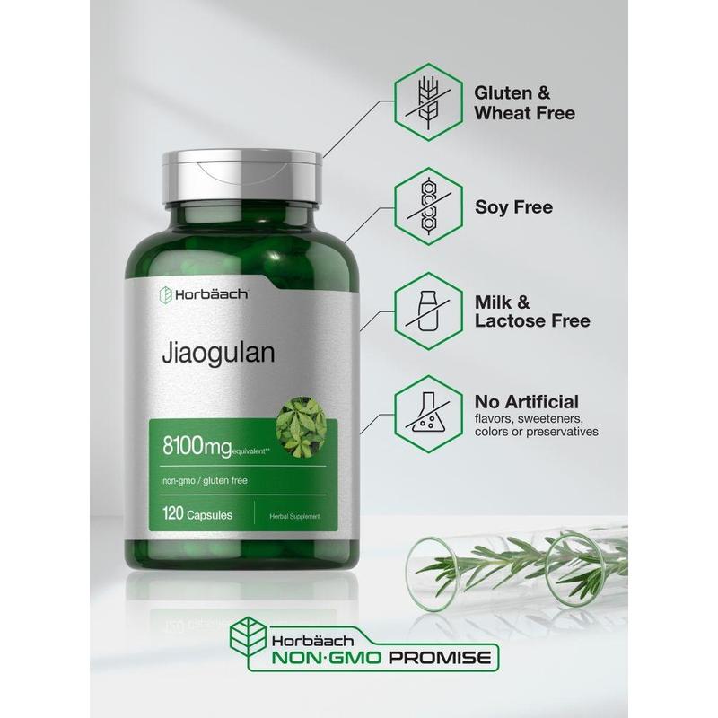 Jiaogulan 8100mg | 120 Capsules