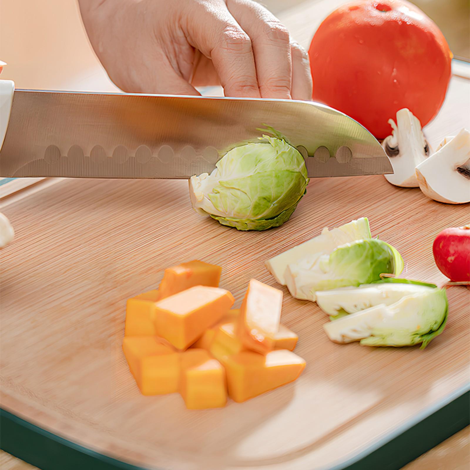 15-Piece Stainless Steel Kitchen Knife Set, Including Knives and Scissors, with Knife Block – All-in-One Cutting & Storage Solution for Modern Homes. Utensils Kitchenware Silicone