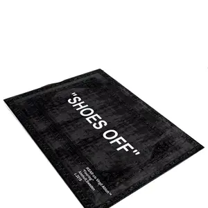 Velvet "Shoes Off" Rug