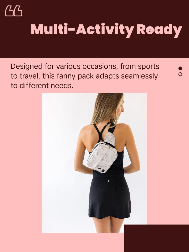 Tushbaby Mini Crossbody Bag for Daily Use, Slim Design, Secure Zip Compartments, Adjustable Fit, Lightweight and Stylish